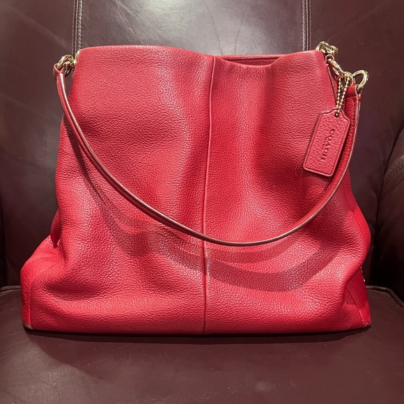 Red Coach Phoebe handbag - Picture 1 of 3